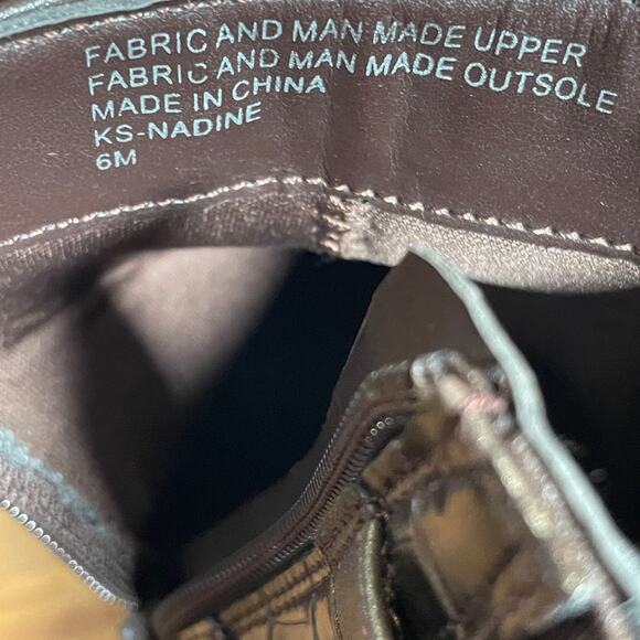 Karen Scott Nadine Booties 6M brown - Picture 11 of 11